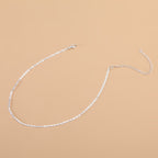 Collier argenté élégant
