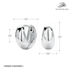 Boucles d'oreilles pendantes pour femme en argent sterling 925