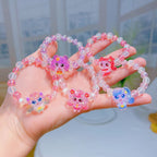 Bracelet fantaisie avec breloques dessin animé
