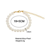 Bracelet perles élégant