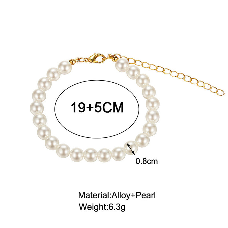 Bracelet perles élégant