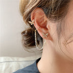 Boucles d'oreilles puces élégantes