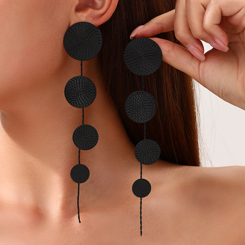 Boucles d'oreilles pendantes longues