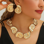 Parure de bijoux pour femme motif coquillage