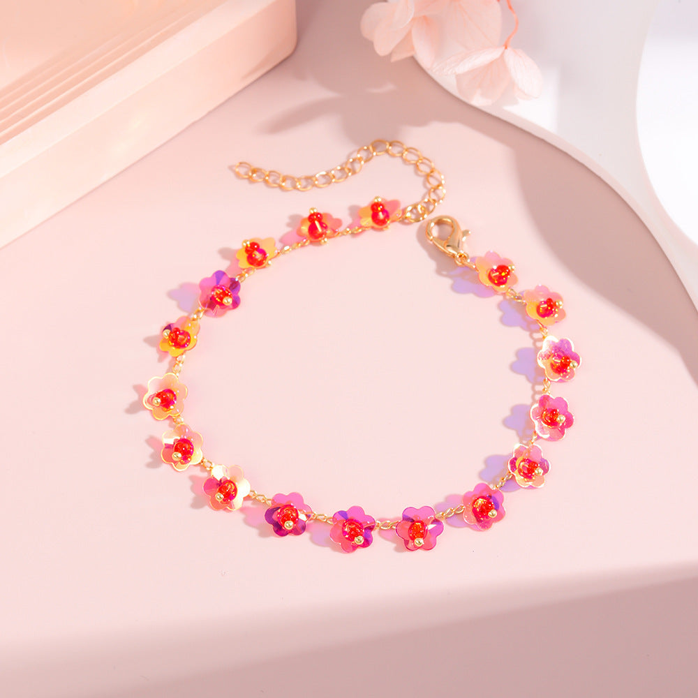 Collier statement fleur