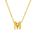 Collier pendentif initiale personnalisé pour femme