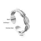 Bague ouverte pour femme motif coquillage doré