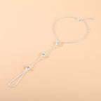 Collier délicat à pendentif cristal