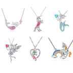Collier pendentif chat ludique