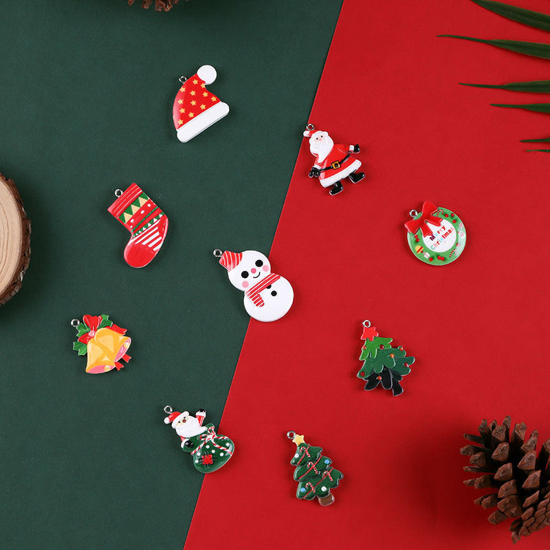 Breloque décorative sur le thème du Père Noël