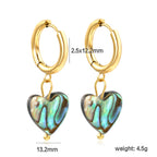 Boucles d'oreilles pendantes pour femme avec motif étoile et cristal