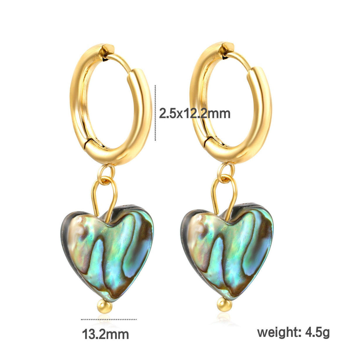 Boucles d'oreilles pendantes pour femme avec motif étoile et cristal