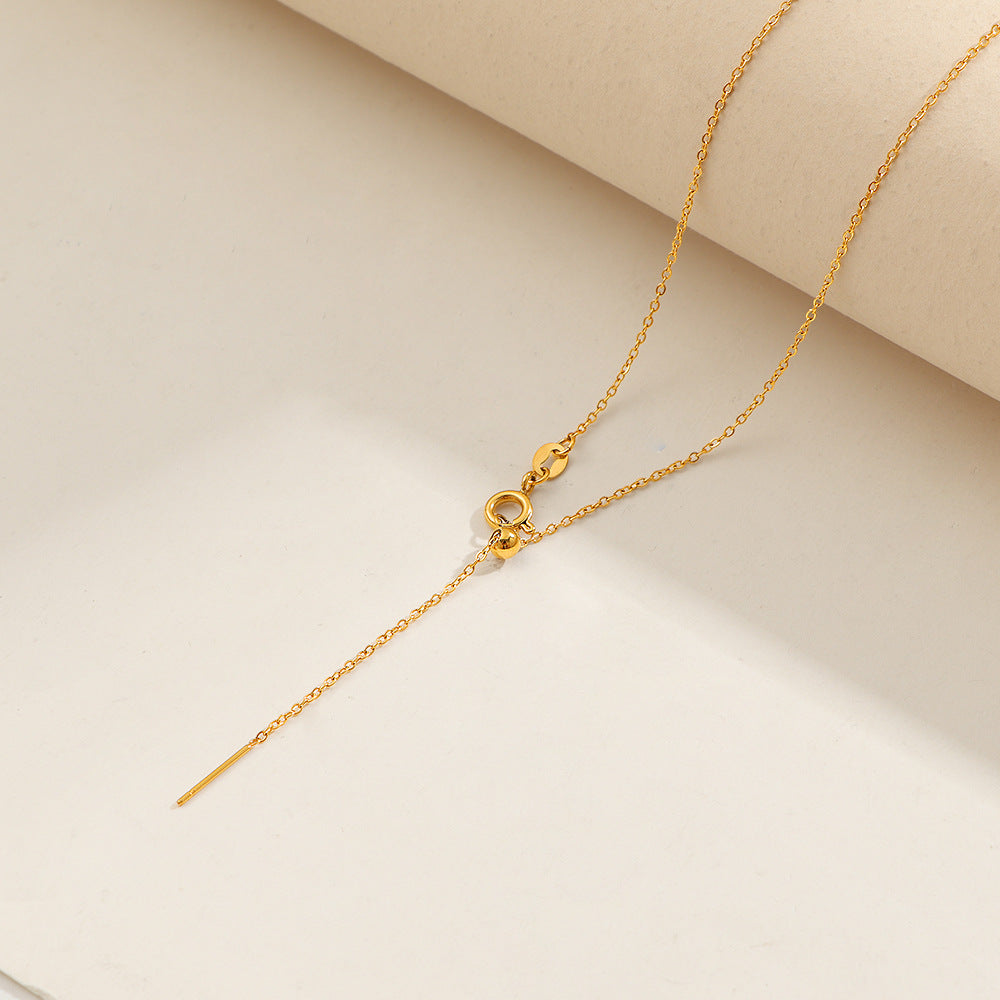 Collier chaîne réglable pour femme