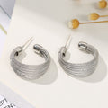 Boucles d'oreilles élégantes et tendance