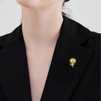 Broche fleur
