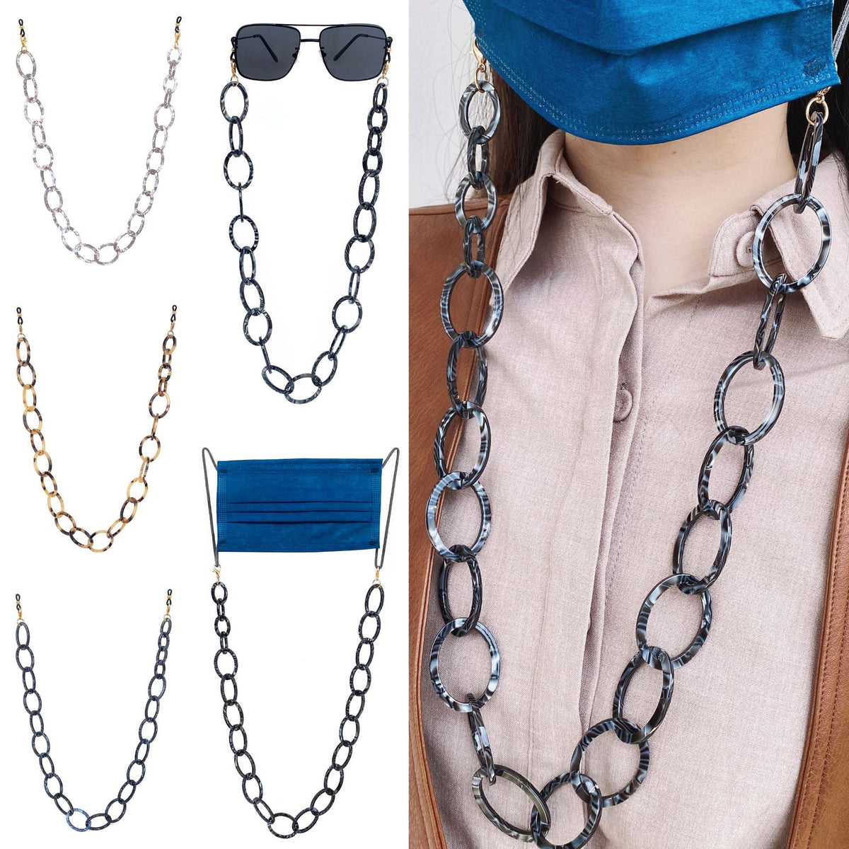 Collier à chaîne statement