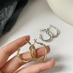 Boucles d'oreilles spirales élégantes