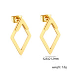 Boucles d'oreilles pendantes avec cristaux scintillants