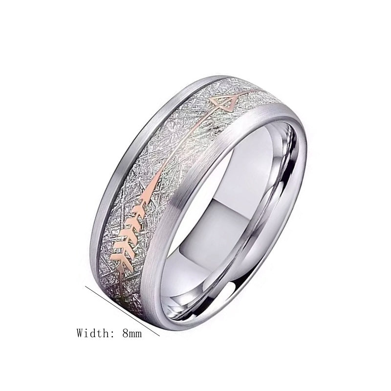 Bague pour homme au design contemporain et texturé