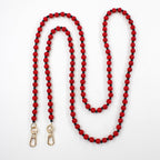 Collier élégant perles et chaîne