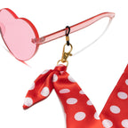 Cordon pour lunettes à pois