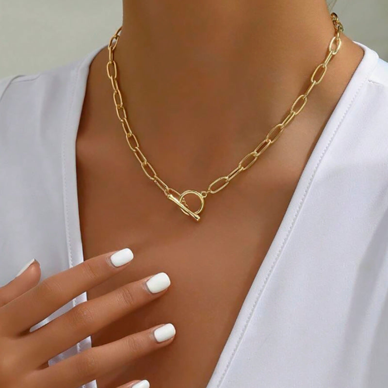 Collier à maillons chic