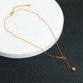 Collier raffiné pour femme avec pendentif scintillant
