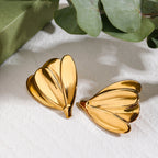 Boucles d'oreilles élégantes motif floral pour femme