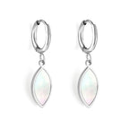 Boucles d'oreilles pendantes pour femme avec pendentif coquillage doré
