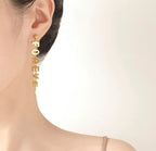 Boucles d'oreilles pendantes Statement pour femme