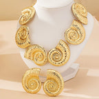 Parure de bijoux pour femme motif coquillage