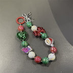 Bracelet à breloques festives de Noël