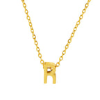 Collier pendentif initiale personnalisé pour femme