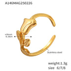 Bague pour femme au design floral