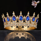 Couronne pour femme avec pierres précieuses élégantes