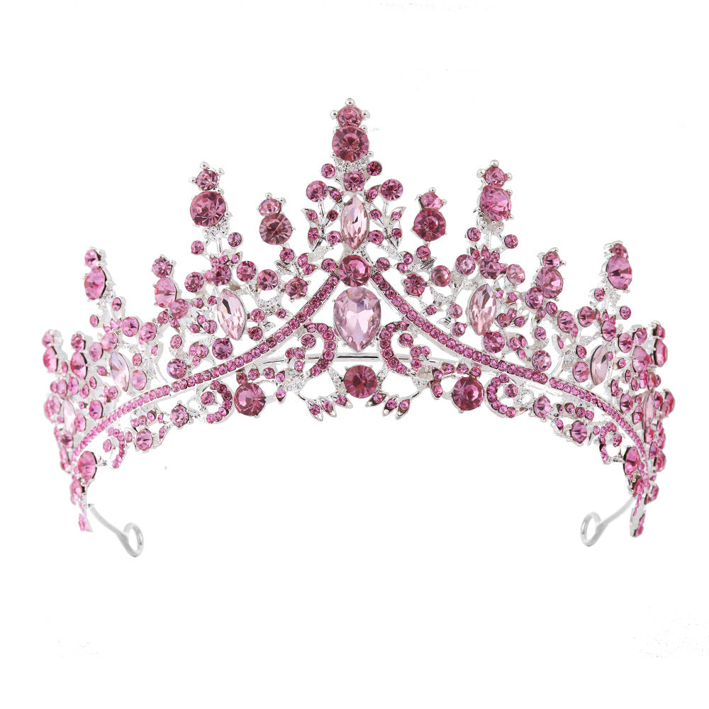 Diadème en strass et pierres étincelantes