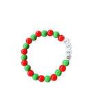 Bracelet de l'amitié en perles pastel