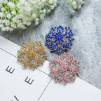 Broche glamour avec cristaux