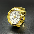 Montres à quartz en forme de bague pour couple