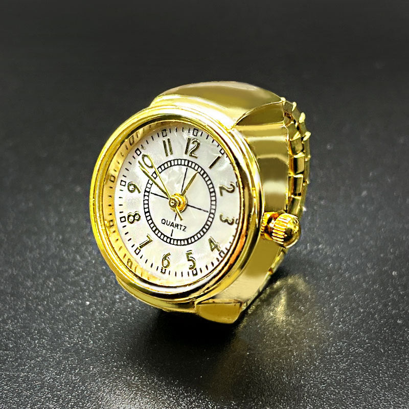 Montres à quartz en forme de bague pour couple