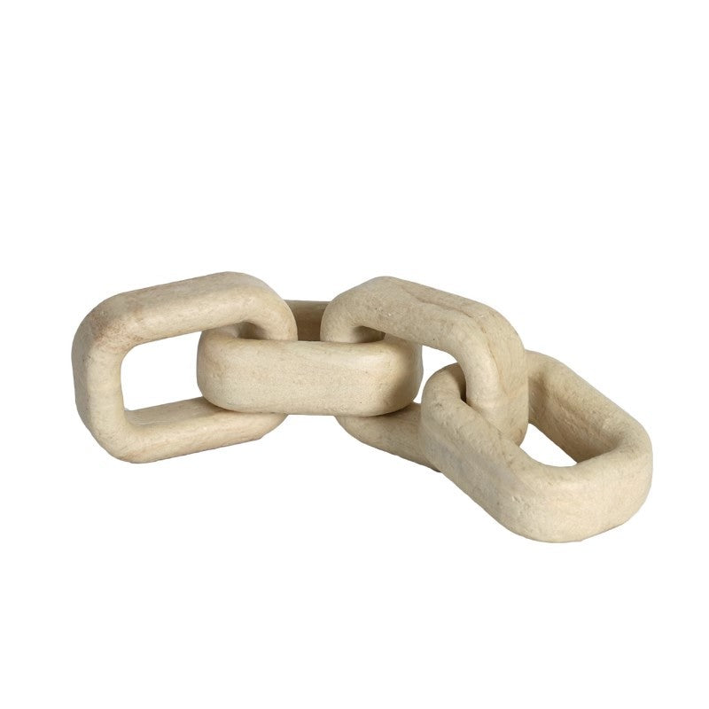 Collier à maillons en bois décoratif