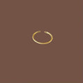 Bague ouverte minimaliste pour femme