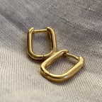 Boucles d'oreilles pendantes pour femme design sculptural