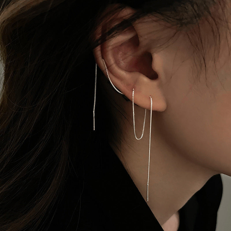 Boucles d'oreilles pendantes élégantes