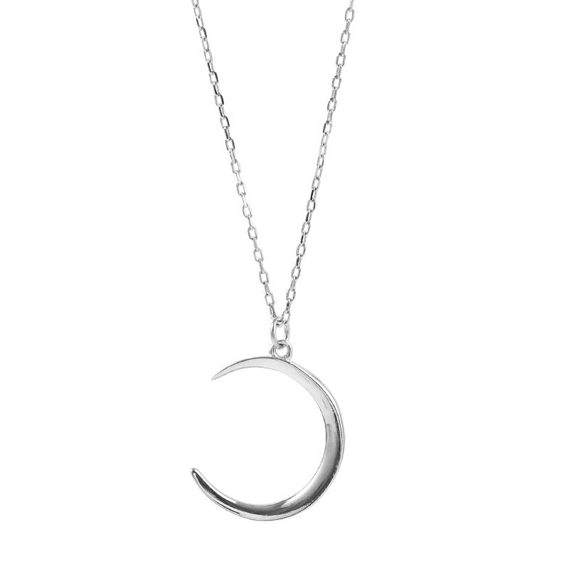 Collier pour femme avec pendentif lune