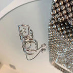 Bague design pour femme avec zircone