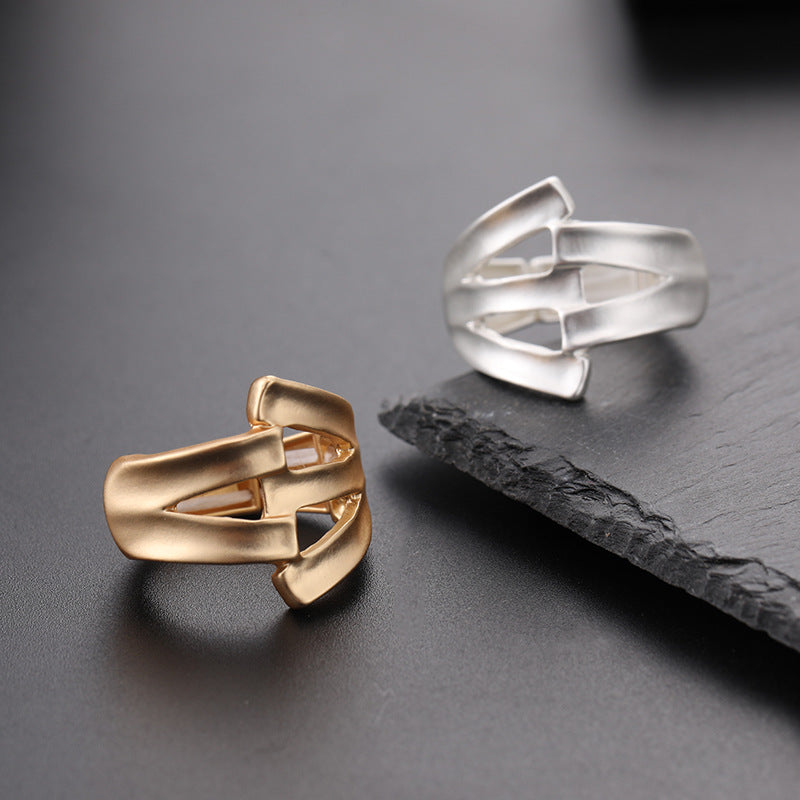 Boucles d'oreilles géométriques pour femme