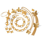 Bracelet rigide filigrane pour femme avec motif papillon