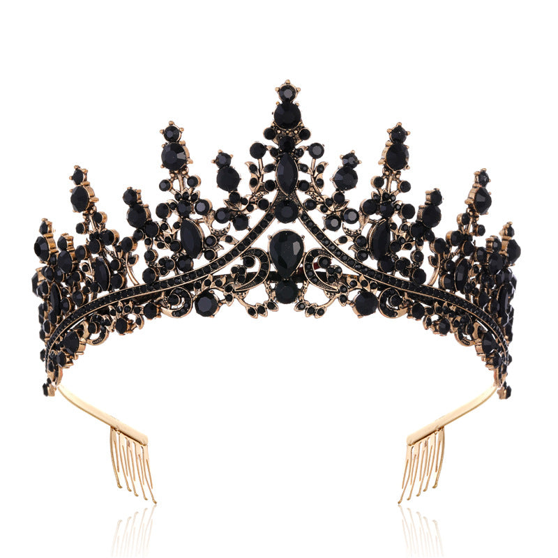 Diadème en strass et pierres étincelantes