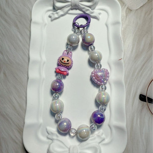 Accessoire à breloques fantaisie en perles